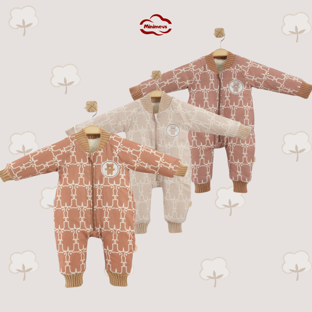 Ayı Desenli Kozmonot Tulum