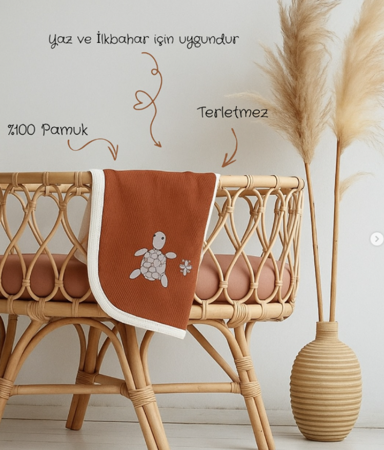 Waffle Bebek Battaniyesi
