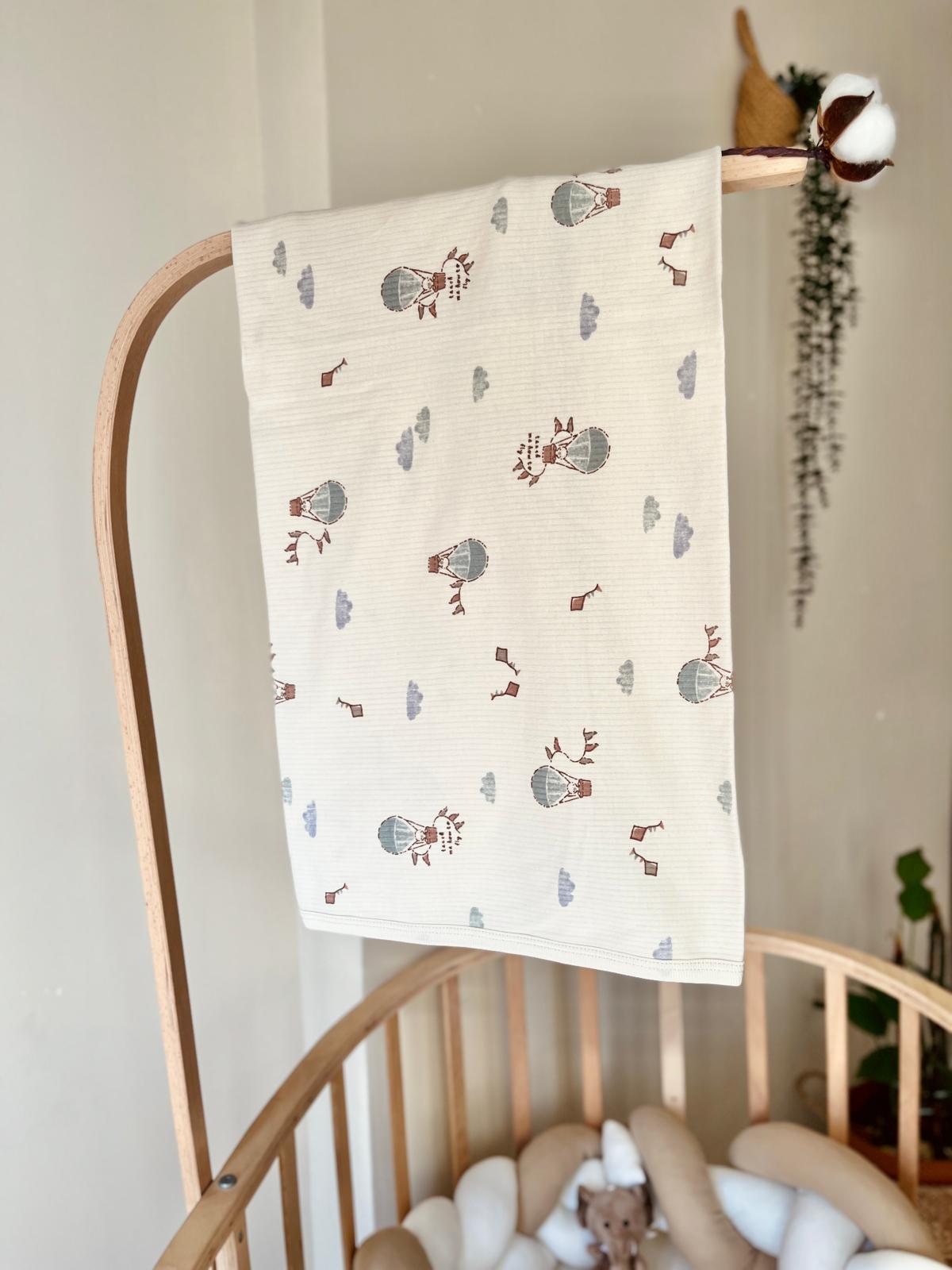 Paraşüt Desenli 5'li Tulum Seti