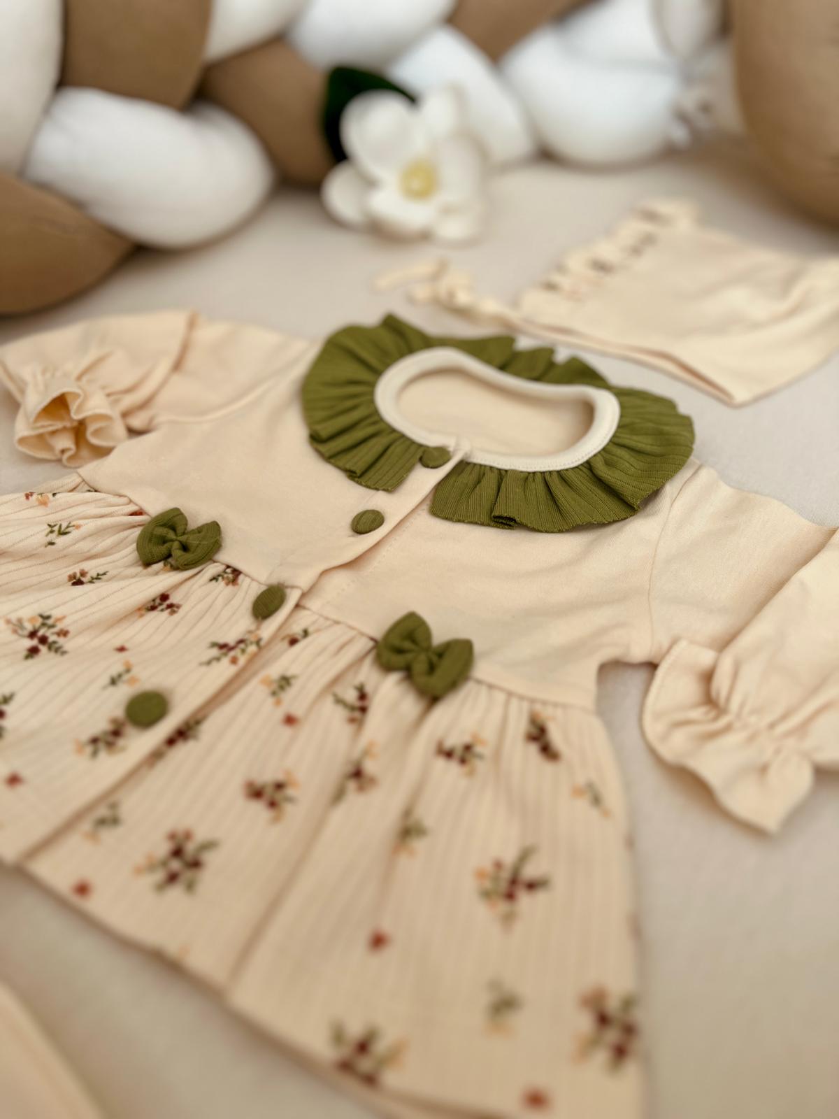 Çıtır Çiçekli 10'lu Kız Bebek Hastane Çıkış Seti