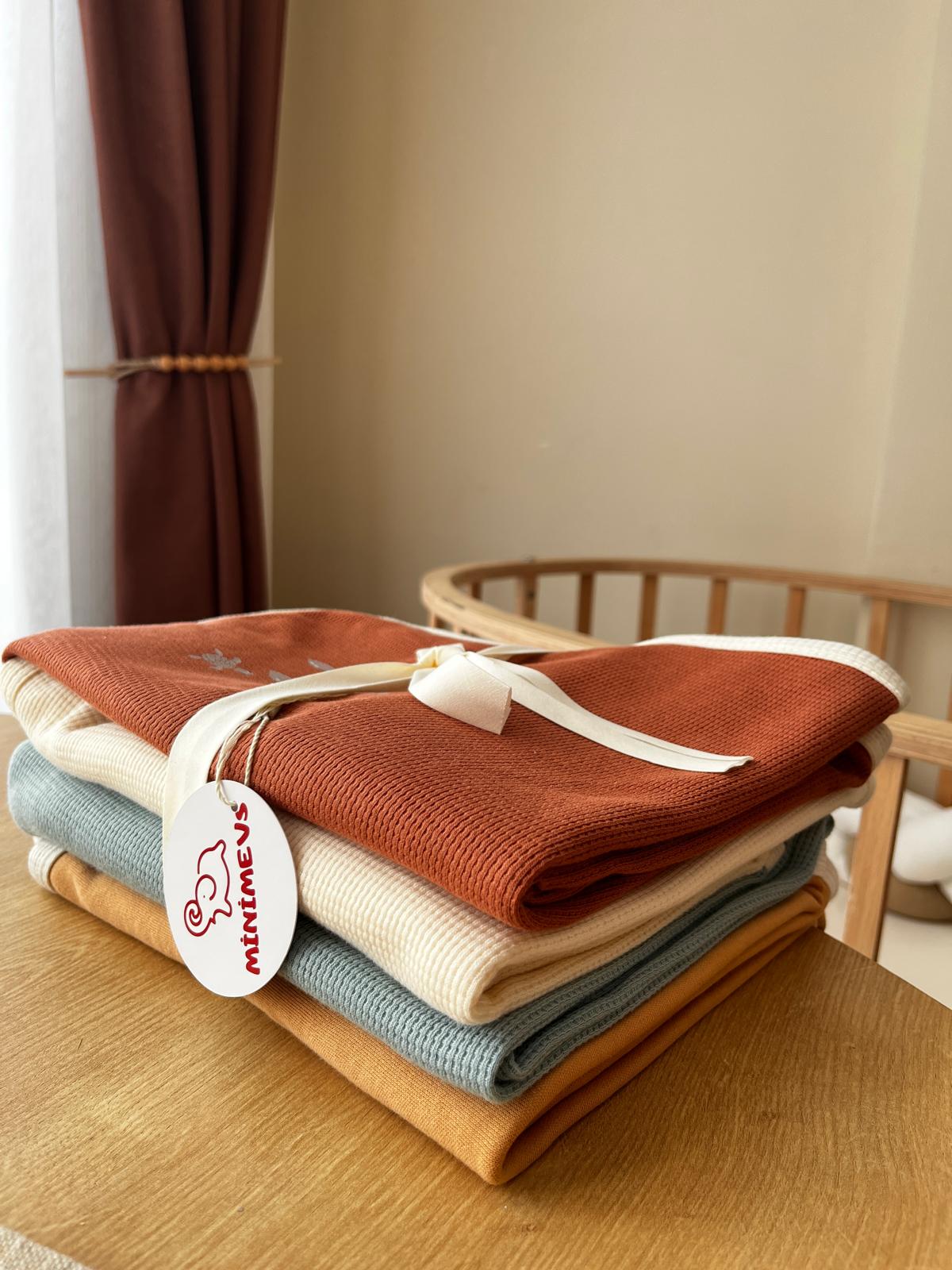 Waffle Bebek Battaniyesi