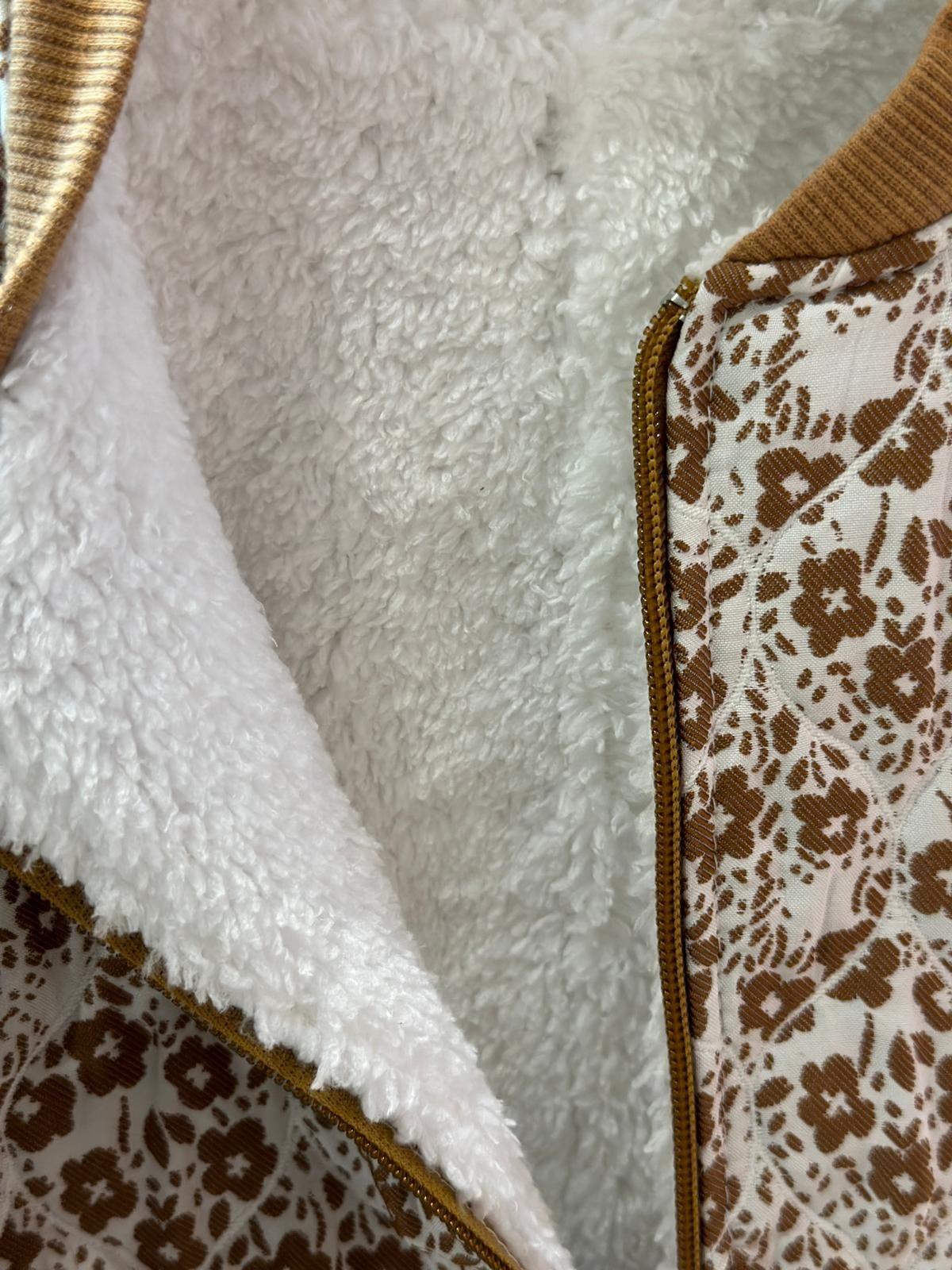 Kapitone Çiçekli Kozmonot Tulum