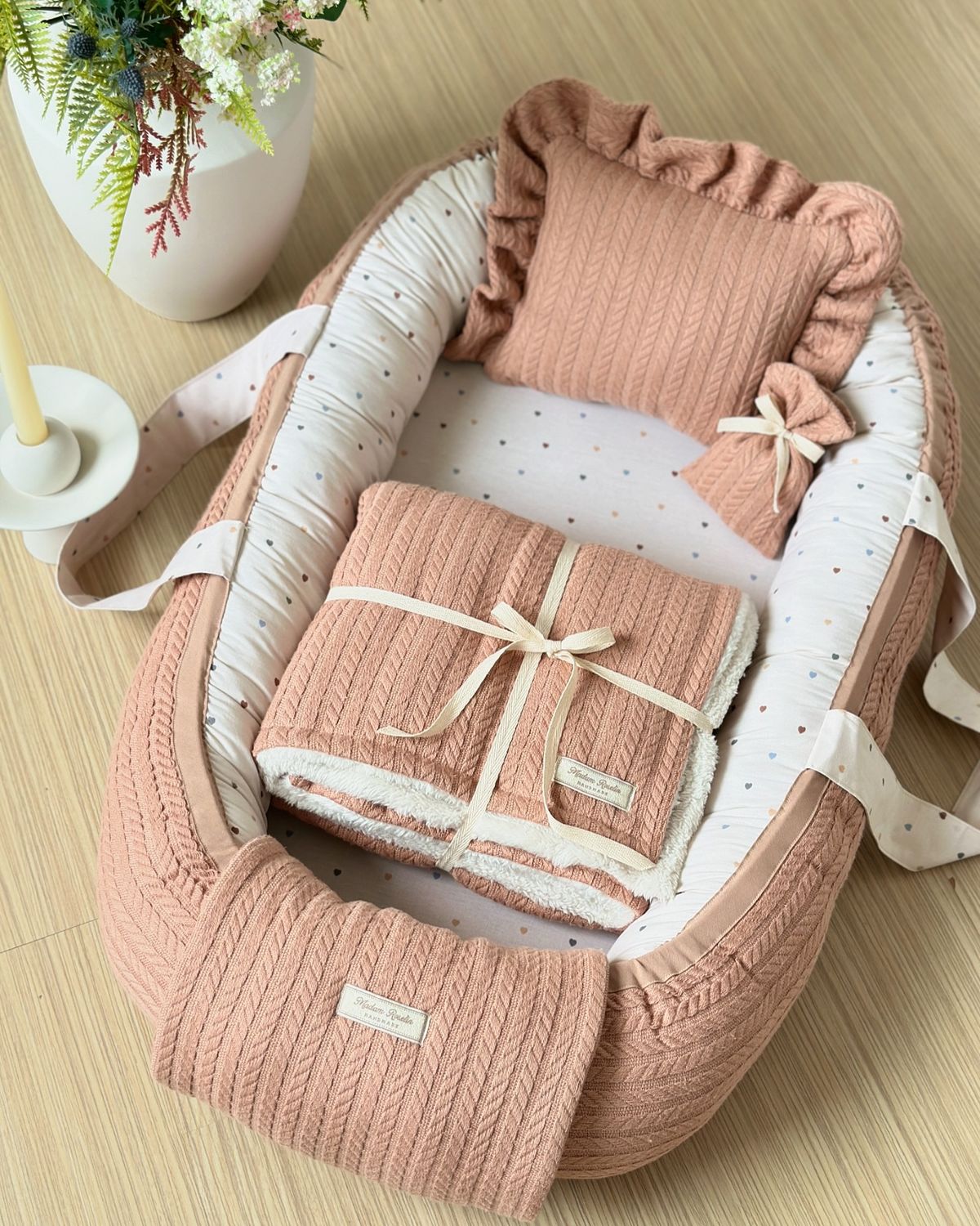Triko Taşınabilir Babynest